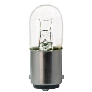 BZW | 50W 120V T8 Clear Single Contact Candelabra Bayonet Base Bulb