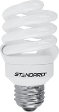 Standard CF13/T2/27K/SPIRAL/E26/STD | 13W Screw in Lamps T2 Spiral Compact Fluorescent - 2700K