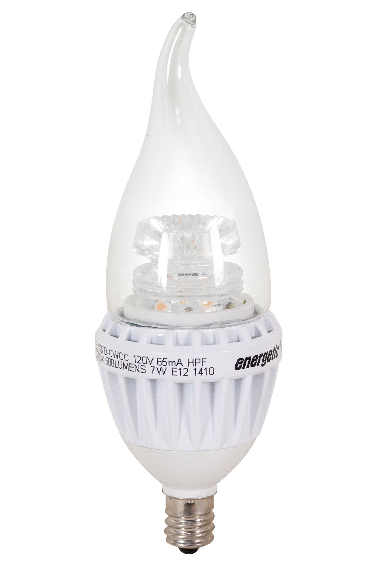 Energetic ELY07D-CWCC-VB | 7W Candle - 2700K