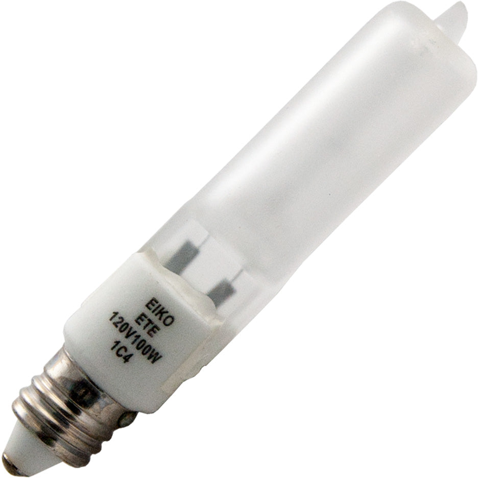 Eiko ETE Bulb | 100W 120V T4 Miniature Candelabra (E11) Base