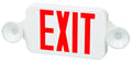 Fulham FHEC30WR | FireHorse Exit & Emergency Light Combo Mini LED White Housing Red Letters