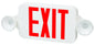 Fulham FHEC30WR | FireHorse Exit & Emergency Light Combo Mini LED White Housing Red Letters