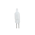 Bulbrite JC20XEF/12 20W X2000 Dimmable Xenon T3 Capsule Bulb - Bi-Pin G4 Base - 12V - Frost