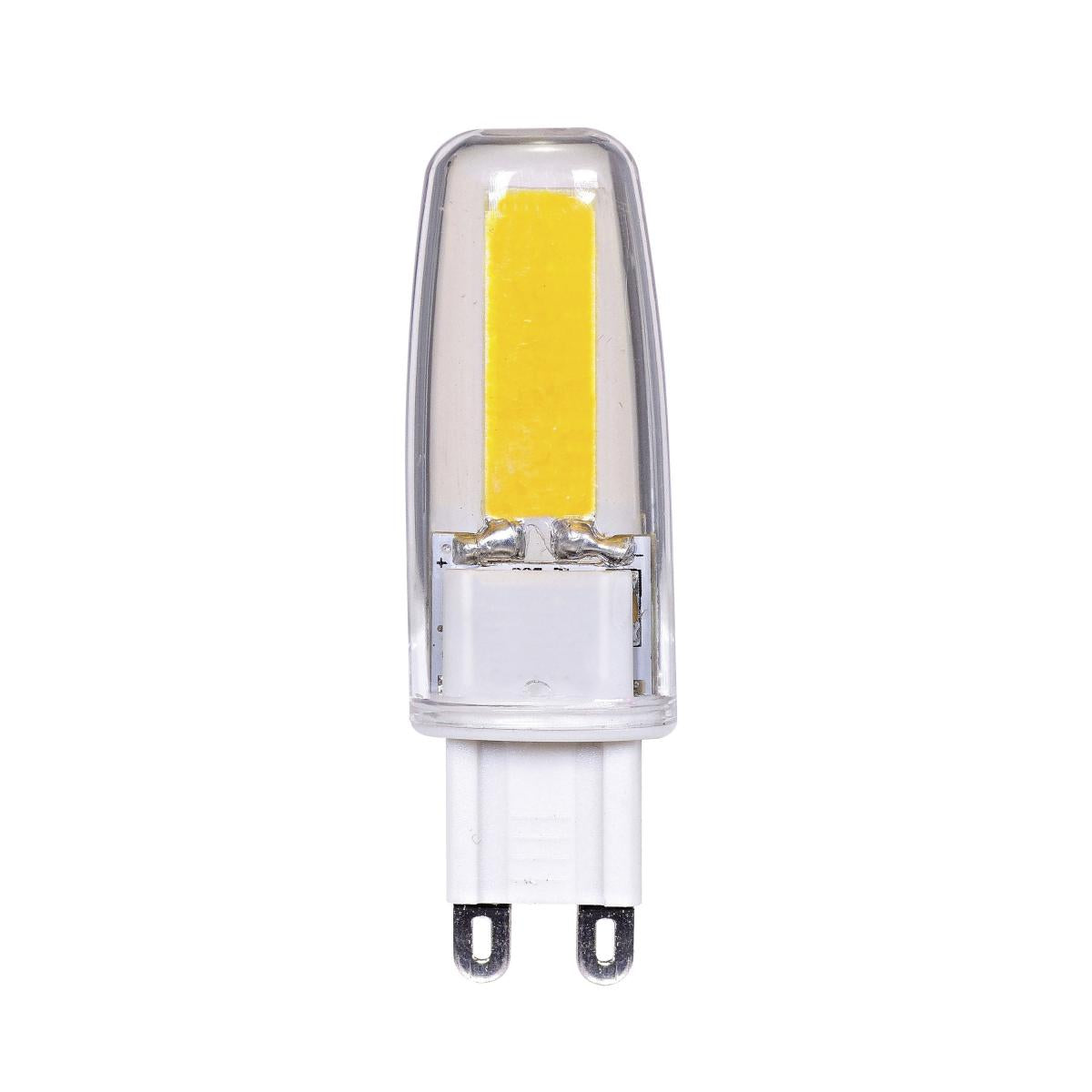 Satco S29548 - 4W LED G9 480 Lumens, 3000K Warm White 120V