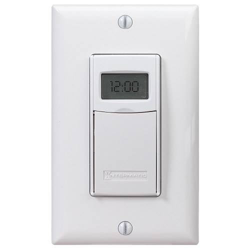 Intermatic ST01 - Heavy-Duty 7-Day Digital Programmable Timer, White
