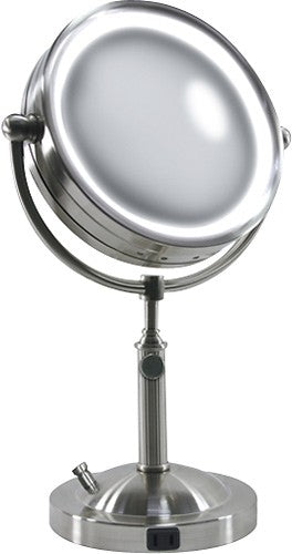 Verilux - VM03SN1 |Verilux Happy Eyes Illuminated Mirror Chrome