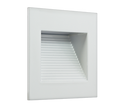 American Lighting SQ-1-WH LED Inner Square Step Light 120V 1W 3000 K Matte White cETLus