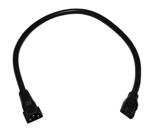American Lighting ALC-EX12-BK | 12" Black Linking Cable for ALC2 Series Undercabinet Fixtures