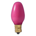 Bulbrite 7C7P | 7W C7 CERAMIC PINK E12 120V