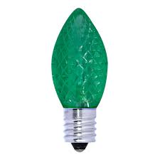 Bulbrite LED/C7G | 0.6W LED C7 Green E12 120V
