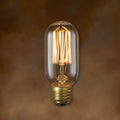 Bulbrite 134015 NOS40T14/SQ - 40W T14 Vintage Bulb - Medium Base