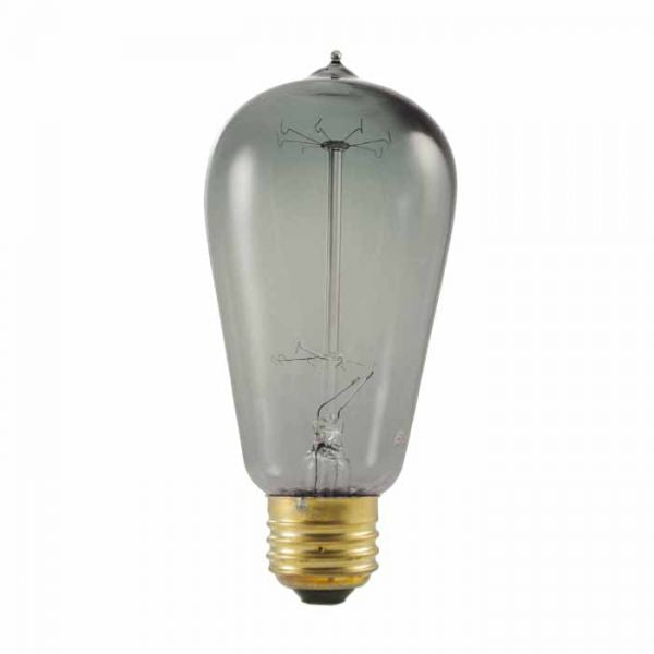 Bulbrite 154019 NOS40-1910/SMK - 40W ST18 Vintage Bulb - Medium Base