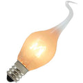 SF/6S6 Bulb - 6W 120V S6 Incandescent Silicone Shaped Tip - E12 Base