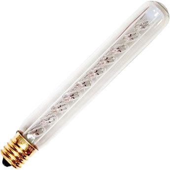 9T6.5C/N Incandescent Bulb 9W 120V T6-1/2 Clear Intermediate Base