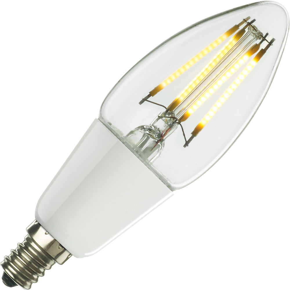 Bulbrite - 4W LED Filament Style - B11 - Candelabra Base