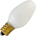 Bulbrite 7C7W | 7W 120V C7 Incandescent E12 Base Ceramic White Bulb