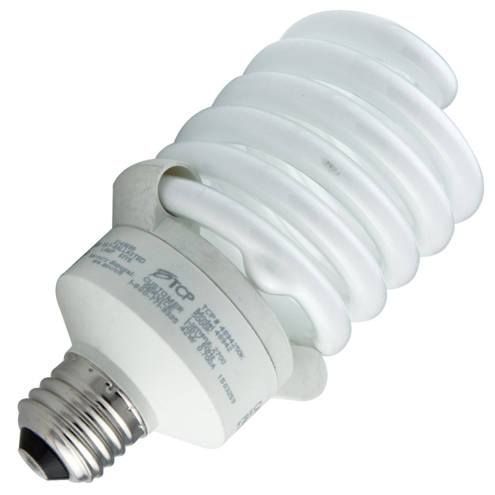 42W CFL - 150W Equal - 5000K Very Cool White Light