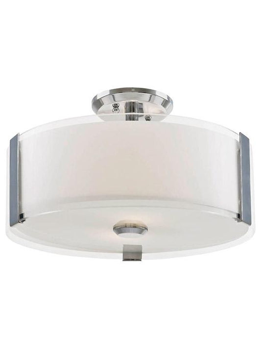 DVI Semi-Flush Fixture - DVP14511CH/OP