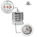 Socket Reducer MOGUL To MEDIUM Base - Porcelain