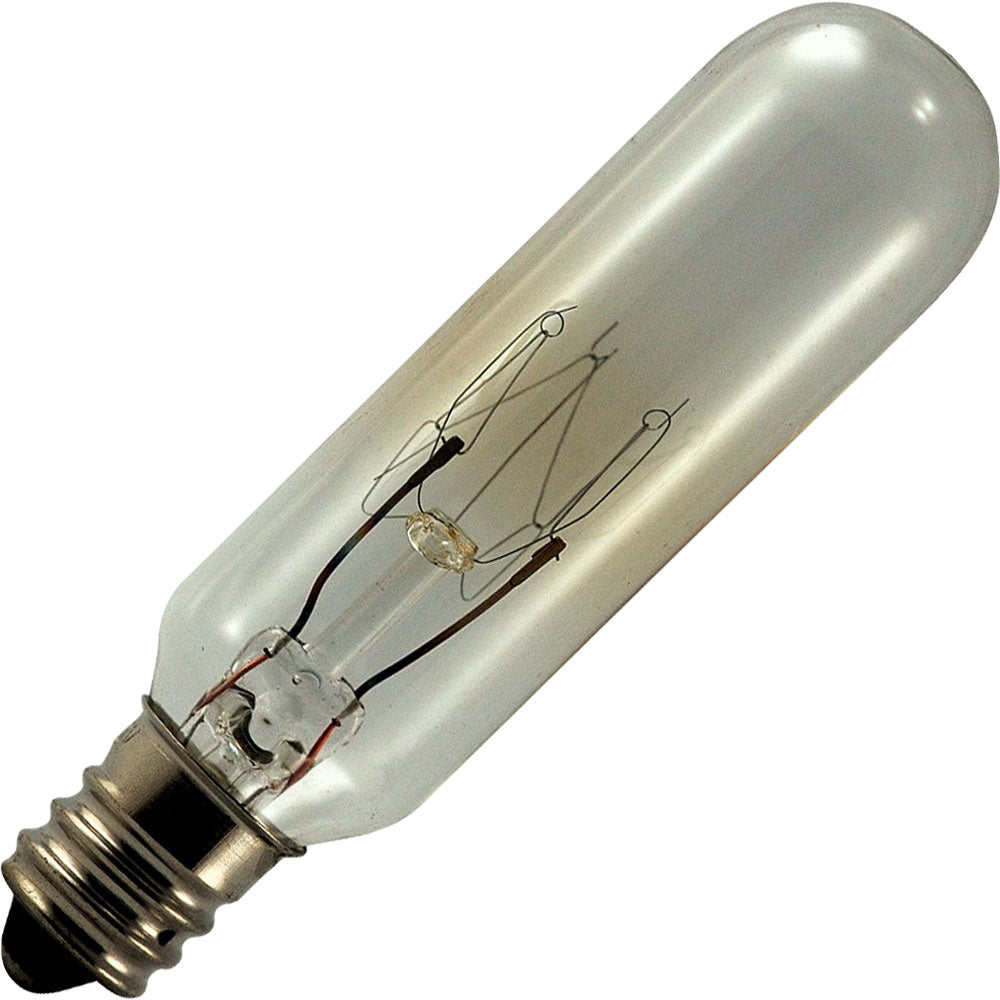 Eiko 25T6C-120V | 120V 25W T-6 Candelabra Base
