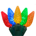 C6 Strawberry LED String Lights - Multi Color - 50 Lites - 23' String