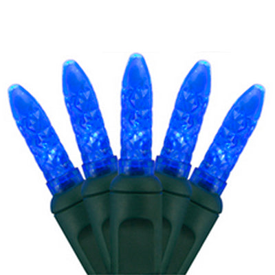 M5 LED String Lights - Blue - 50 Lites - 23 Ft String