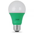 Feit A19/G/10KLED | LED Green Color, A-Shape 10 Year , 11K Party Bulb