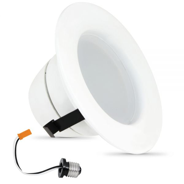 Feit LEDG2R4HO/830 | LED 4" Retrofit Recessed Kit, 850 High Lumen, 3000K, 75W Equivalent