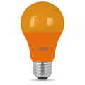 Feit A19/O/10KLED | LED Orange Color, A-Shape 10 Year, 11K Party Bulb