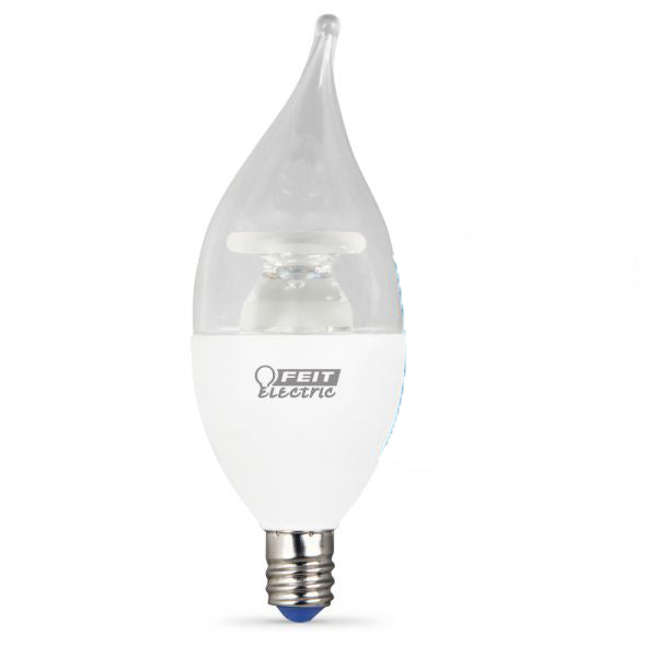 Feit CFC/300/LED/COLD Chandelier, Cold Start, Sub-Zero, Dimmable, 300 Lumen, Cand Base, 3000K