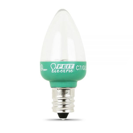 Feit BPC7/G/LED | LED Non-Dimmable Green Night Light Replacement Bulbs