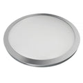 Feit 74045 | LED 13" Ultra Slim Round Flat Panel, Edge-Lit Design, Flush Mount, Nickel Trim