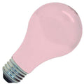 100A/SPK Bulb 2PK 100W 120V A19 Incandescent Medium Base Soft Pink