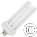 GE F42TBX/827/A/ECO - 42W CFL - Triple Tube - 4 Pin - 2700K