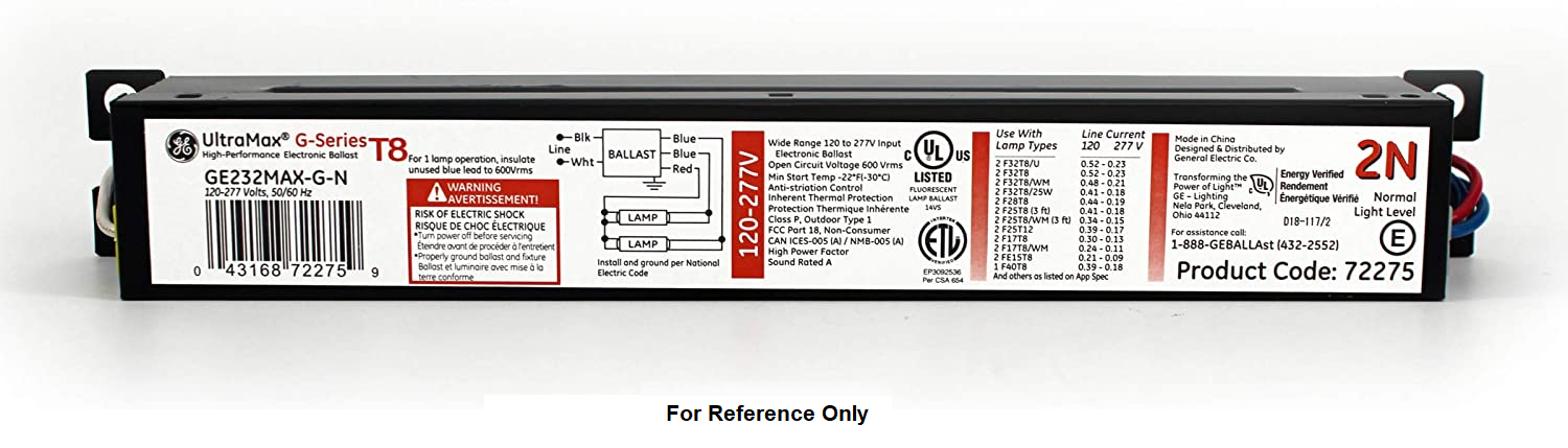 GE Lighting - 73190|Ballast GE232MAX-H