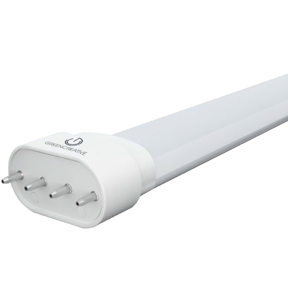 Green Creative 97745 | 17W LED - 40W CFL Equal - 2G11 - 3000K - Ballast Compatible