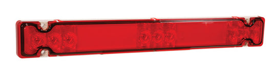 Grote 01-5444-73 | Rear ID HMSL Red LED Combination Lamp w/ 3 Pin Hardshell Connector Black Base