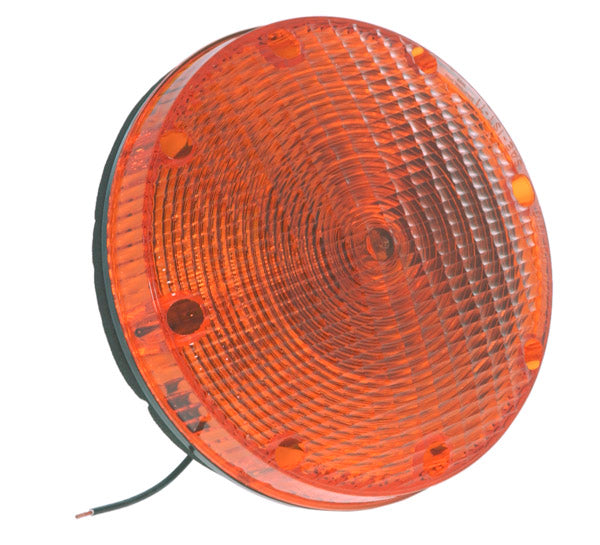Grote 56073 | TURN Lamp, 7", Yellow, School Bus, Single CONTACT