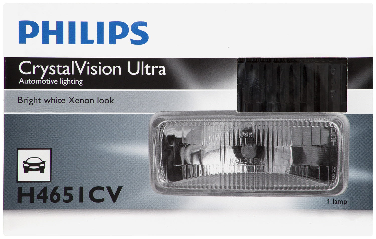 H4651 CrystalVision Bulb | Philips H4651CVC1