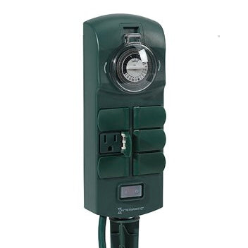 Intermatic HB1116K - Outdoor Stake Timer - 6 Outlets