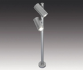 Hera LED Showcase Duo 2x3W Spotlight in Aluminum Finish