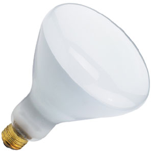 100W Mercury Vapor Medium Base R40 Flood 3900K (Delux White)