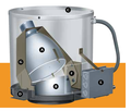 Acuity Housing/Trim 4" MR16 LD14-751-PACSF