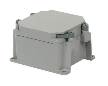 Scepter JBX442 4X4X2 PVC Wet Location JJunction Box with RT connector