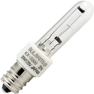 Bulbrite KX20CL/E12 Bulb | 20W Xenon KX-2000 Chroma Candelabra Base