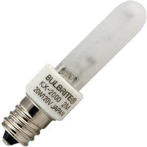 Bulbrite KX20FR/E12 Bulb | 20W 120V Xenon KX-2000 T3 E12 Base