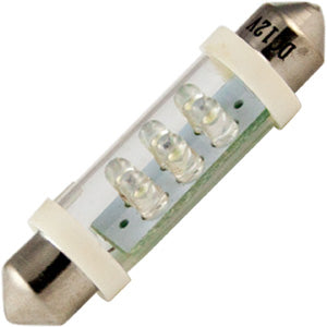 Eiko 12V Miniature LED - Festoon - SV8.5mm Base - White Light