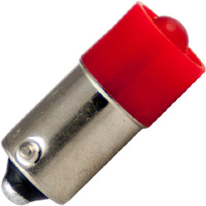 Eiko 120V Miniature LED - Miniature Bayonet Base - Red Light
