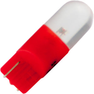 Eiko 14V Miniature LED - Miniature Wedge Base - Red Light - Clear Lens