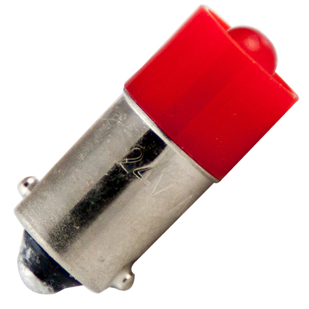 Eiko 24-28V Miniature LED - Miniature Bayonet Base - Red Light